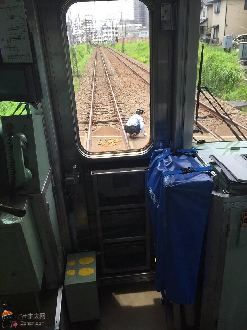 2ch：【悲报】日本老头把土豆放在铁轨上导致电车停驶