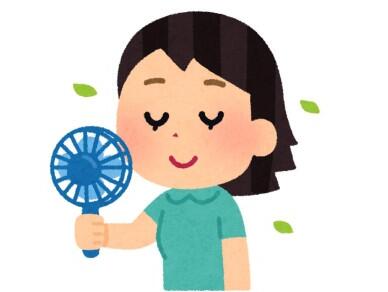 2ch：最近日本妹子流行玩“便携式电风扇”