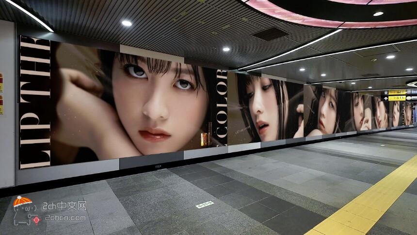 2ch：【悲报】日本涩谷站展示的桥本环奈广告引发不满