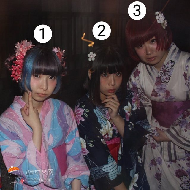 2ch：你愿意跟这三个丑女旅行吗？