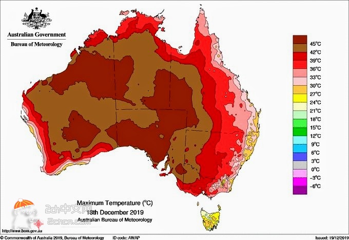 2ch：【悲报】澳大利亚的气温变得非常惊人