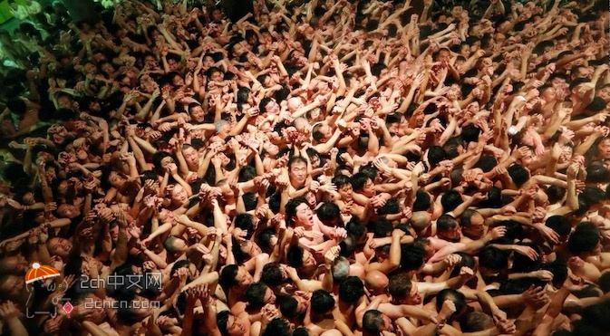 日本2ch：日本人面对冠状病毒不认输，强行举行裸祭活动