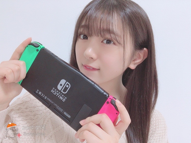 2ch：HKT48成员妹子把任天堂Switch弄变形了