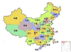 2ch：【震惊】中国人都住在右半部分
