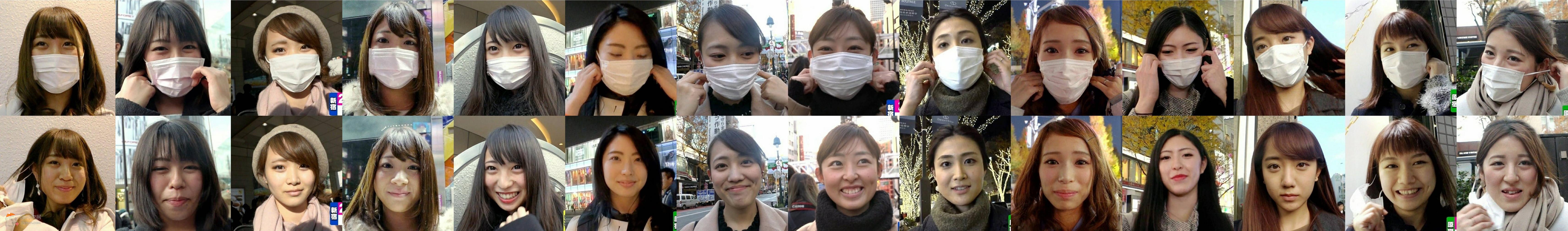 2ch：日本妹子摘掉口罩后，所有人的分数都下降了