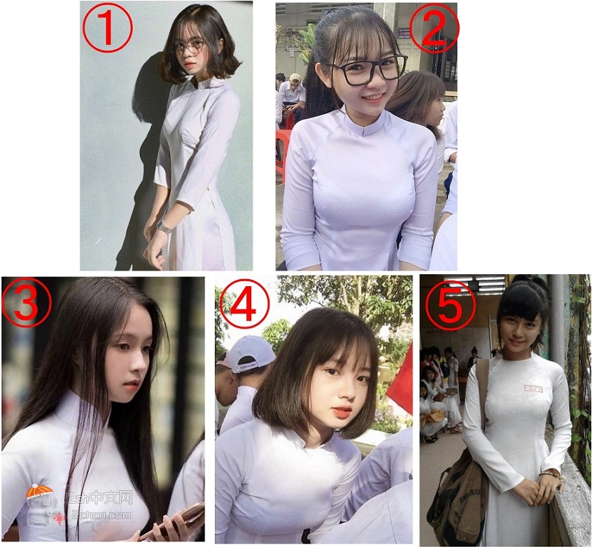 2ch：这就是越南平均水平的女高中生