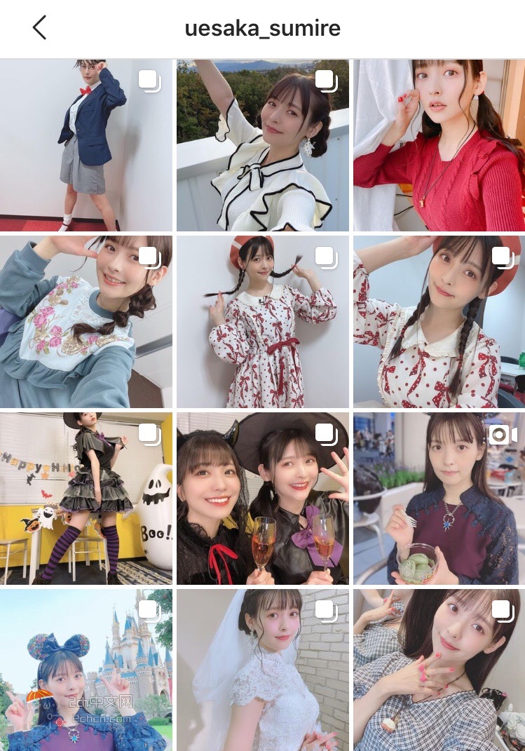2ch：上坂堇的Instagram上全都是上坂堇