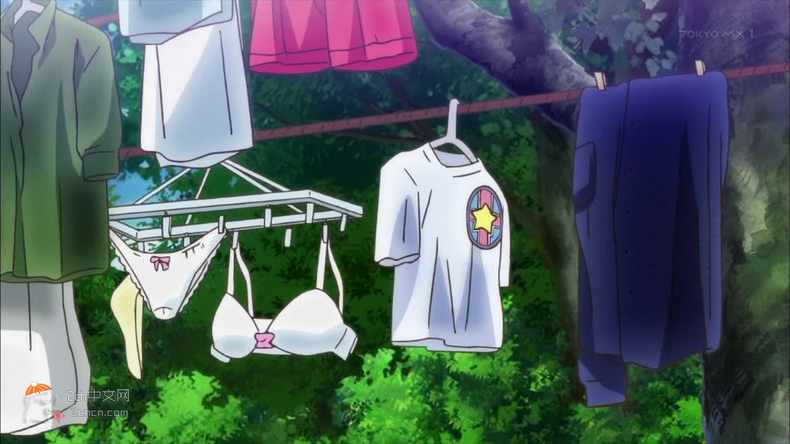 2ch：【悲报】日本动画搞错了胸罩的晾晒法被骂