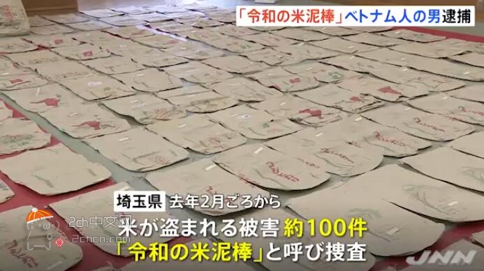 2ch：【令和大米贼】越南人在日本盗窃大米被捕，仓库中搜出300个空袋（约9吨）