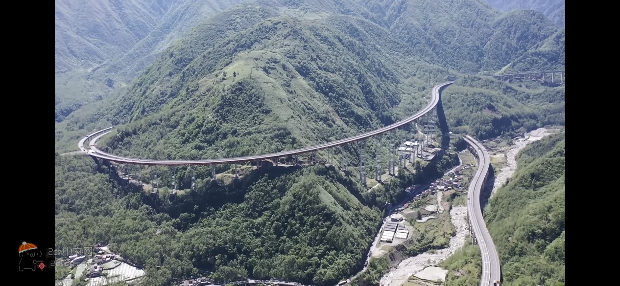2ch：中国建设了像过山车一样的高速公路