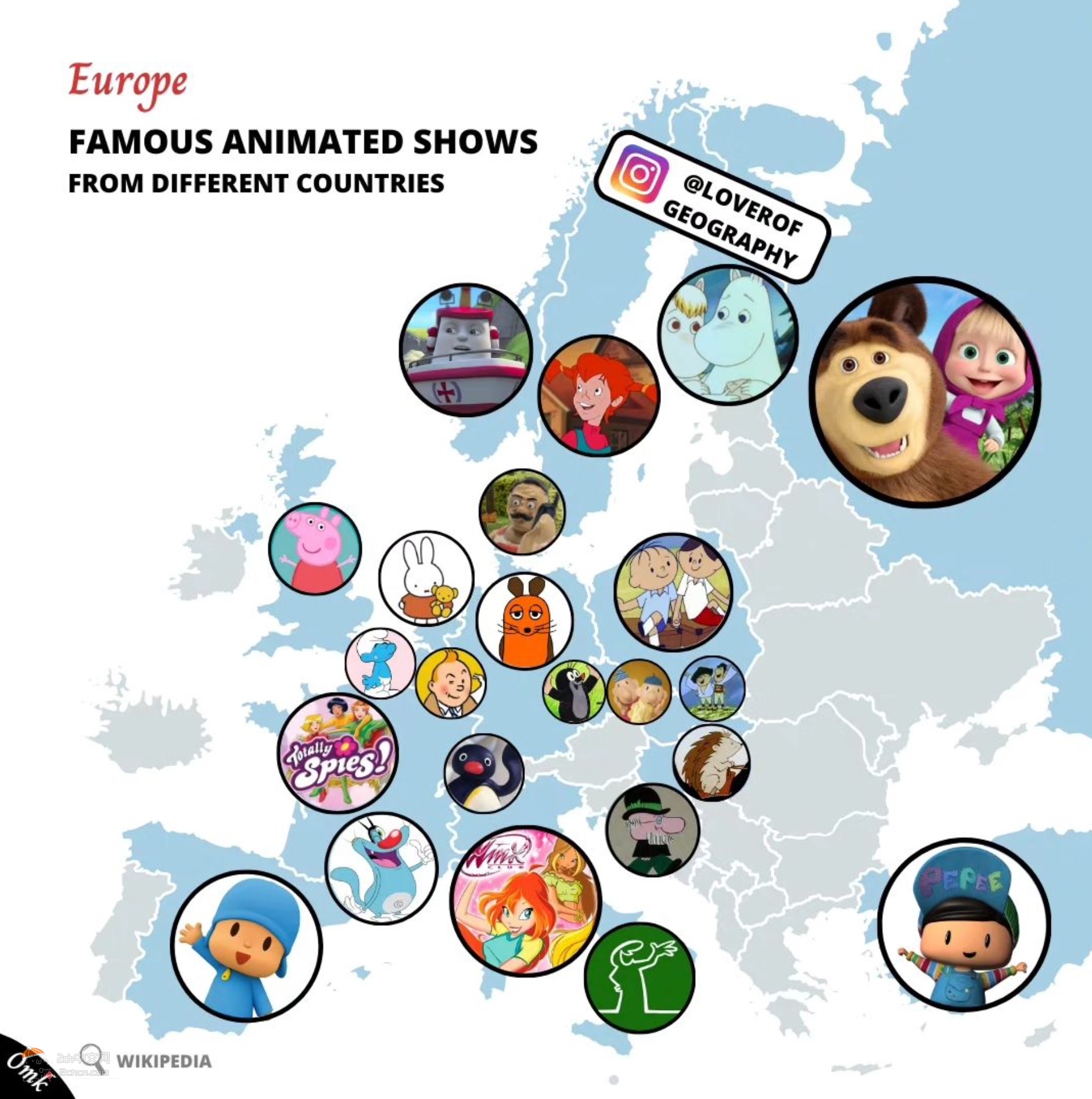 2ch：欧洲的代表性动画www