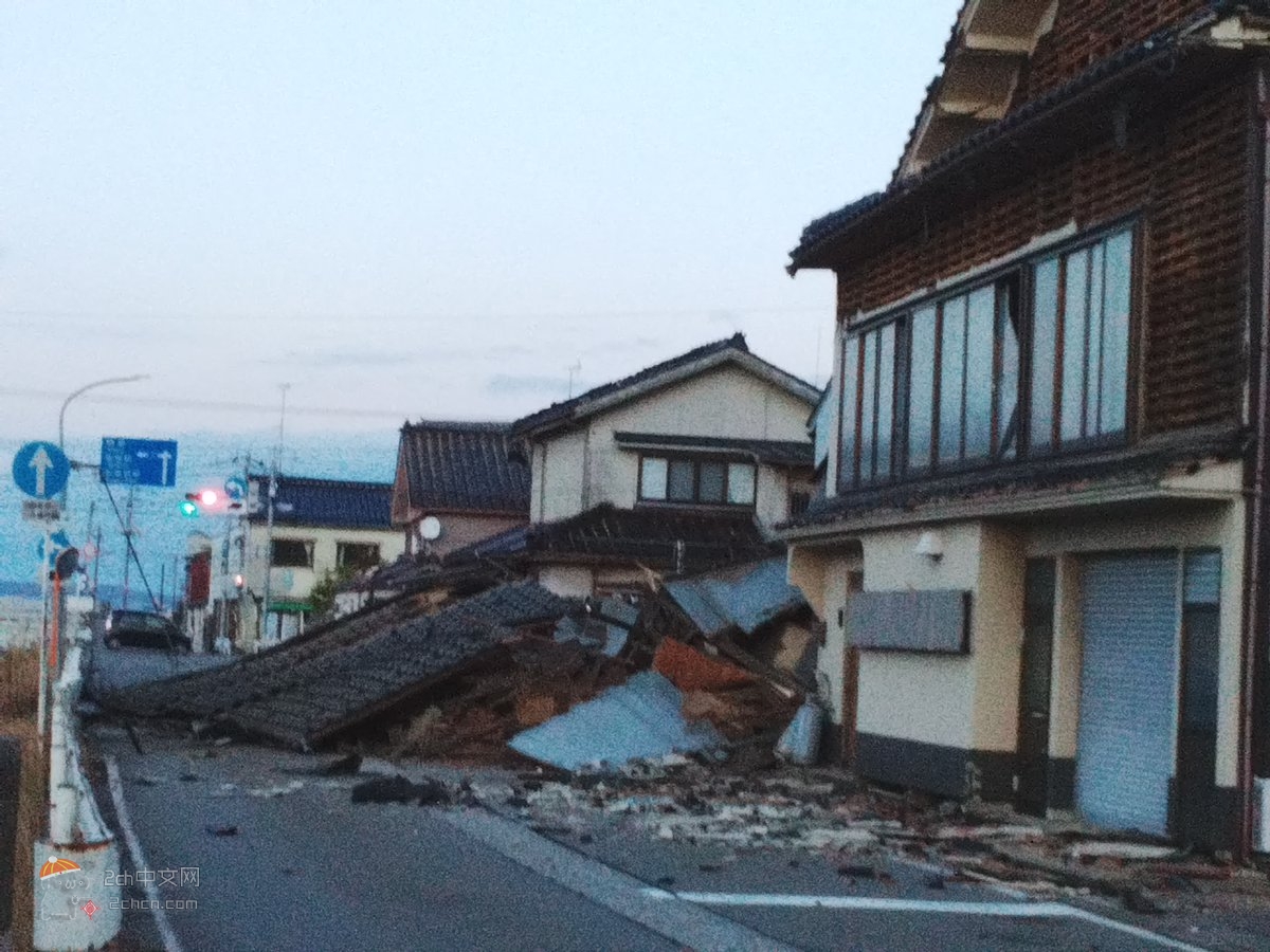2ch：日本各地开始报告受害状况了 #日本近海7.4级地震#