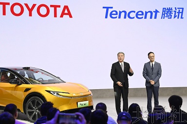 丰田宣布与中国IT巨头腾讯开启战略合作 日本网民：以后可以在丰田车上玩腾讯汽车游戏？